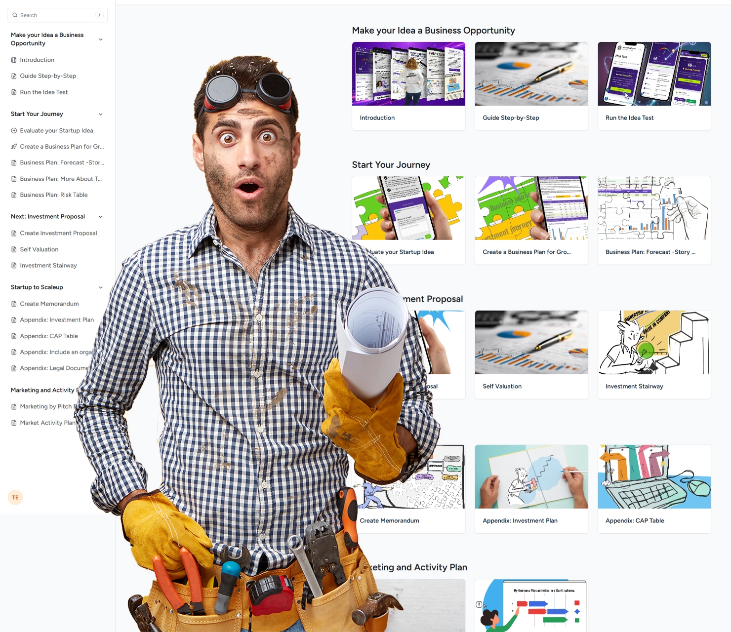 Innovastart is introducing a portal for testing ideas.